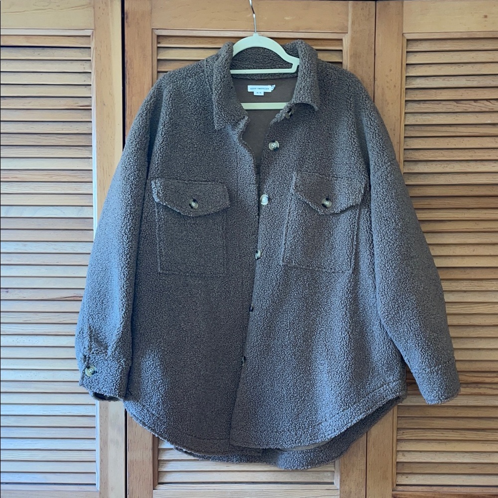 Good American Sherpa Jacket